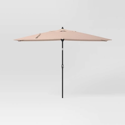 10'x6' Rectangular Market Patio Umbrella - Black Pole - Threshold™ 14 10'x6' Rectangular Market Patio Umbrella - Black Pole - Threshold™ - Image 14