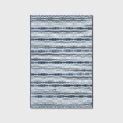 Pattern Stripe Outdoor Rug Blue - Threshold -Threshold Outdoor Deals Store GUEST 0b873aee 0d80 4024 988b 4a1cfa778ad5