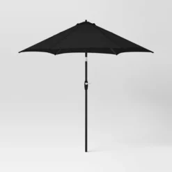 9'x9' Market Patio Umbrella - Black Pole - Threshold™ -Threshold Outdoor Deals Store GUEST 0d4b48bb 9e3a 420d 828a ee464fb98023