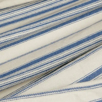 Linen Striped Flat Weave Hammock Blue - Threshold™ 3 Linen Striped Flat Weave Hammock Blue - Threshold™ - Image 3