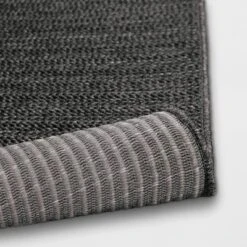 7'x10' Oversized Stripe Outdoor Rug Charcoal Gray - Threshold™ 5 7'x10' Oversized Stripe Outdoor Rug Charcoal Gray - Threshold™ -Threshold Outdoor Deals Store GUEST 21abd3e1 a24e 4f6f 9e44 e5faf3fd3e98