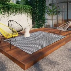 Geo Diamond Outdoor Rug - Threshold -Threshold Outdoor Deals Store GUEST 23db025e b35c 43ab a704 cb9cdf62af10