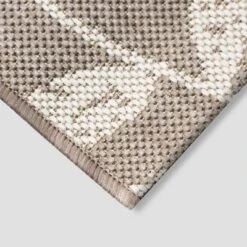 5' X 7' Vintage Floral Outdoor Rug Neutral - Threshold™