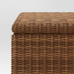 Brookfield Patio End Table With Storage - Brown - Threshold™ -Threshold Outdoor Deals Store GUEST 28817774 0b8a 4bfc a42a 5b7ee0f6e0d1