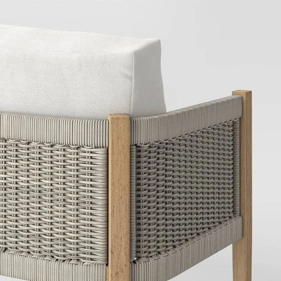 Pasadena Patio Loveseat - Gray - Threshold™ Designed With Studio McGee 4 Pasadena Patio Loveseat - Gray - Threshold™ Designed With Studio McGee - Image 4