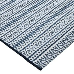 Pattern Stripe Outdoor Rug Blue - Threshold -Threshold Outdoor Deals Store GUEST 31b7b2df 1251 4246 9432 2cb8da42b078