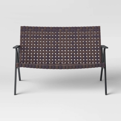 Campton Wicker Patio Loveseat Without Cushion - Threshold™ 2 Campton Wicker Patio Loveseat Without Cushion - Threshold™ - Image 2