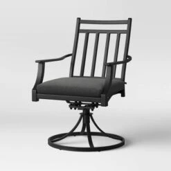 Fairmont 2pk Metal Patio Swivel Rocking Dining Chair - Threshold -Threshold Outdoor Deals Store GUEST 489feeff bb6b 4800 99eb c38e42665990