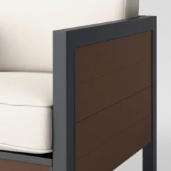 Bryant 2pk Faux Wood Patio Club Chairs - Gray/Natural - Threshold™ -Threshold Outdoor Deals Store GUEST 4b3dd7d8 f559 42f6 8734 a91082fd3e71