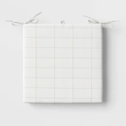 Woven Grid Outdoor Seat Cushion - Threshold™ -Threshold Outdoor Deals Store GUEST 4dcef9c9 7378 48c3 b5b4 89c49dd2eaa9