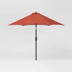 9'x9' Market Patio Umbrella - Black Pole - Threshold™ -Threshold Outdoor Deals Store GUEST 4e13542d 5991 4506 8183 fa9e8493f02d