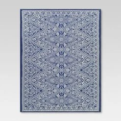 Tapestry Outdoor Rug Blue - Threshold 12 Tapestry Outdoor Rug Blue - Threshold -Threshold Outdoor Deals Store GUEST 5659ba62 520f 4c00 af8e 5133536a767d