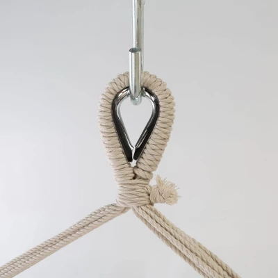 4.25' Cushioned Hammock Chair With Spreader Bar - Threshold™ 1 4.25' Cushioned Hammock Chair With Spreader Bar - Threshold™