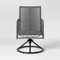 2pc Granby Padded Wicker Outdoor Patio Dining Chairs Swivel Chairs Gray - Threshold™ 9 2pc Granby Padded Wicker Outdoor Patio Dining Chairs Swivel Chairs Gray - Threshold™ -Threshold Outdoor Deals Store GUEST 5ceab08c a6c7 44da afd8 4c3be5f0b3bc