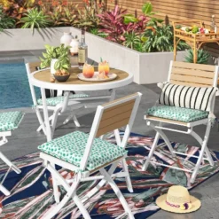 Threshold Outdoor Deals Store 24 Tapestry Outdoor Rug Cactus Floral - Threshold™