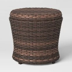 Halsted 5pc Wicker Small Space Patio Furniture Set - Threshold™ -Threshold Outdoor Deals Store GUEST 6365b724 e195 4ec0 829a 4e2251684c3a