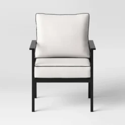 Searsburg 3pc Aluminum Patio Chat Set - Black - Threshold™ -Threshold Outdoor Deals Store GUEST 69362975 45db 4098 8f84 ac60fe3f5853