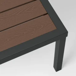 Bryant 2pc Faux Wood Patio Loveseat & Coffee Table - Gray/Natural - Threshold™ 16 Bryant 2pc Faux Wood Patio Loveseat & Coffee Table - Gray/Natural - Threshold™ -Threshold Outdoor Deals Store GUEST 6f5e500e 49d6 4462 9caf 11a4e3e8e2a1