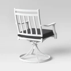 2pc Fairmont Metal Rocking Outdoor Patio Dining Chairs Swivel Chairs Charcoal - Threshold™ -Threshold Outdoor Deals Store GUEST 8095e778 abcb 41b8 bb98 fd8371ca878d