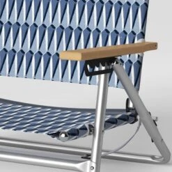 5 Position Beach Chair With Aluminum Frame & Wood Arms - Threshold™ 13 5 Position Beach Chair With Aluminum Frame & Wood Arms - Threshold™ -Threshold Outdoor Deals Store GUEST 97ae4a09 d58f 41af b73d 625d9a0d66e8