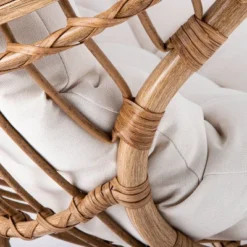 Wicker & Metal Outdoor Patio Chair, Egg Chair Natural - Threshold™ Designed With Studio McGee -Threshold Outdoor Deals Store GUEST 9b8fd668 977a 4369 ae13 ebe87cd04f1d