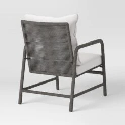 2pc Granby Padded Wicker Outdoor Patio Chairs, Club Chairs Gray - Threshold™ -Threshold Outdoor Deals Store GUEST 9fe2e90e 2a7e 43ed 8d60 548fcadc7ff9