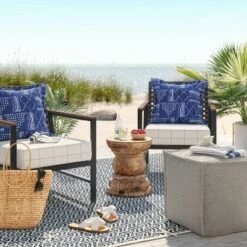Woven Grid Outdoor Deep Seat Cushion - Threshold™