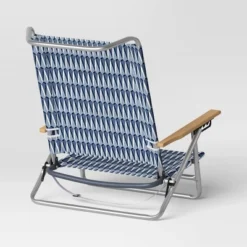 5 Position Beach Chair With Aluminum Frame & Wood Arms - Threshold™ 11 5 Position Beach Chair With Aluminum Frame & Wood Arms - Threshold™ -Threshold Outdoor Deals Store GUEST a2ecffc2 8298 48e2 9451 f769ebfbd8ba