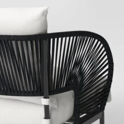 Mackworth Rope Patio Loveseat - Black - Threshold™ -Threshold Outdoor Deals Store GUEST a7de083f d665 45f7 aed3 b0b74334c8d3