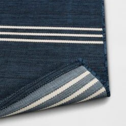 4' X 6' Outdoor Rug Stripe Navy - Threshold™ 5 4' X 6' Outdoor Rug Stripe Navy - Threshold™ -Threshold Outdoor Deals Store GUEST ab19d517 23bc 45b4 8cc5 5b8a54d84e93