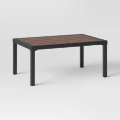 Bryant 2pc Faux Wood Patio Loveseat & Coffee Table - Gray/Natural - Threshold™ 14 Bryant 2pc Faux Wood Patio Loveseat & Coffee Table - Gray/Natural - Threshold™ -Threshold Outdoor Deals Store GUEST b1ce228e 4d90 41bf 8569 6b971c072569