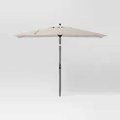 10'x6' Rectangular Market Patio Umbrella - Black Pole - Threshold™ 24 10'x6' Rectangular Market Patio Umbrella - Black Pole - Threshold™ -Threshold Outdoor Deals Store GUEST b4eeb8ee a2c9 4842 b05f 2e6c58b30938
