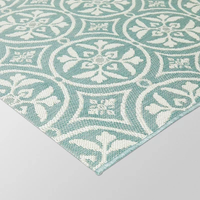 Circle Medallions Outdoor Rug - Threshold™ 1 Circle Medallions Outdoor Rug - Threshold™