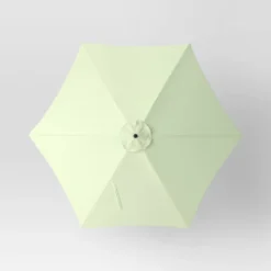 9'x9' Market Patio Umbrella - Black Pole - Threshold™ -Threshold Outdoor Deals Store GUEST b7035ea4 4f30 4c09 8914 3f270f6e1b1b