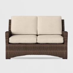 Halsted Wicker Patio Loveseat - Threshold 6 Halsted Wicker Patio Loveseat - Threshold -Threshold Outdoor Deals Store GUEST c10eda52 f2ba 4abd b5cc 50b37118c7ba
