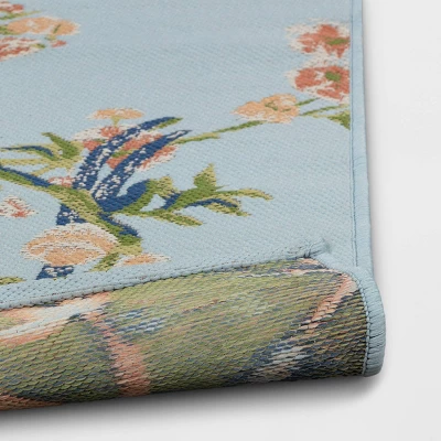 Outdoor Rug Singing Birds - Threshold™ 3 Outdoor Rug Singing Birds - Threshold™ - Image 3