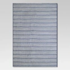 Pattern Stripe Outdoor Rug Blue - Threshold -Threshold Outdoor Deals Store GUEST c8e7d2d6 fb5a 48f9 bf7c 4b4cf4881b0c