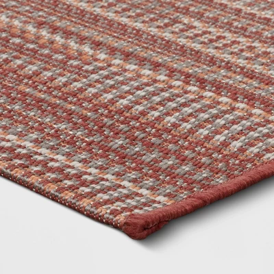 Space Dyed Pattern Outdoor Rug - Threshold™ 2 Space Dyed Pattern Outdoor Rug - Threshold™ - Image 2