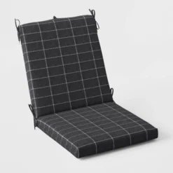 Woven Grid Outdoor Chair Cushion - Threshold™ -Threshold Outdoor Deals Store GUEST cb45cc1a a737 4240 b3b3 a57b6cd91436