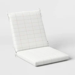 Woven Grid Outdoor Chair Cushion - Threshold™ -Threshold Outdoor Deals Store GUEST dabbc9ae 7f75 4774 a464 6db376fcc21f