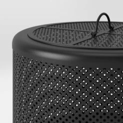 25" Metal Wood Burning Lantern Style Fire Pit - Black - Threshold™ 5 25" Metal Wood Burning Lantern Style Fire Pit - Black - Threshold™ -Threshold Outdoor Deals Store GUEST e44359f9 4dd3 4a2a bd8f c799ab9e4694